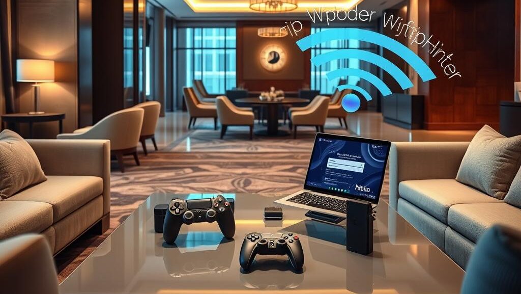 Connect Hotel WiFi to PS5